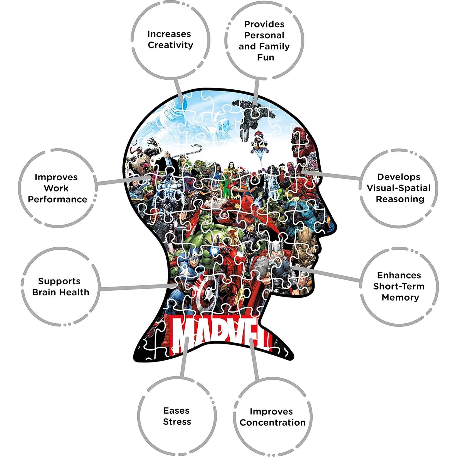 Rompecabezas Marvel Aquarius 3000 Piezas - Calidad Premium