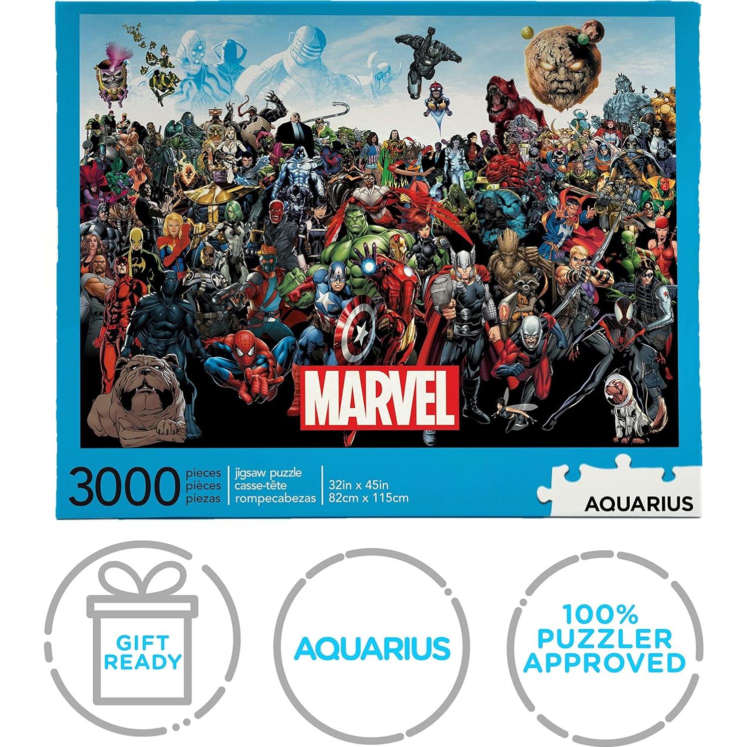 Rompecabezas Marvel Aquarius 3000 Piezas - Calidad Premium
