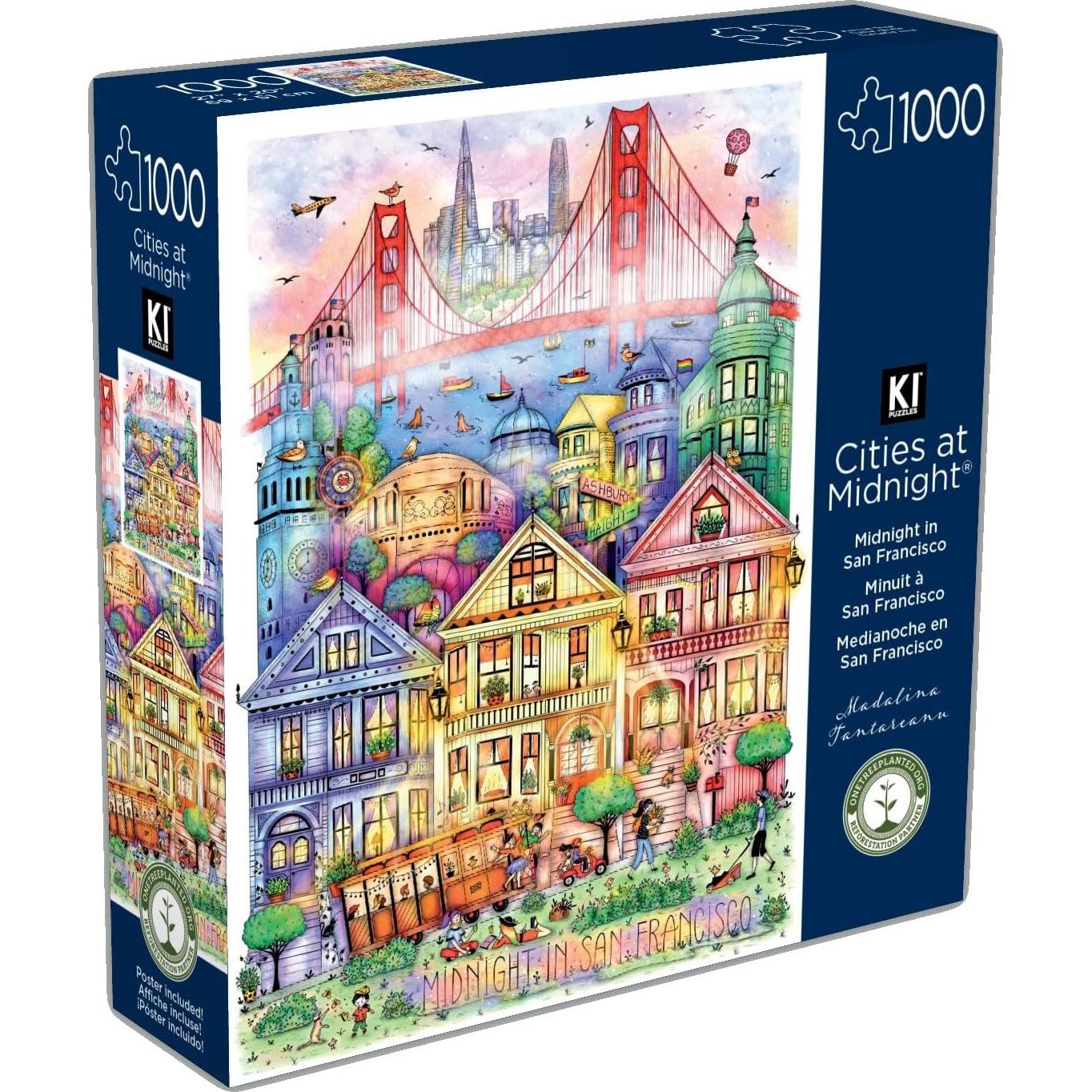 Rompecabezas 1000 Piezas Madalina Tantareanu San Francisco