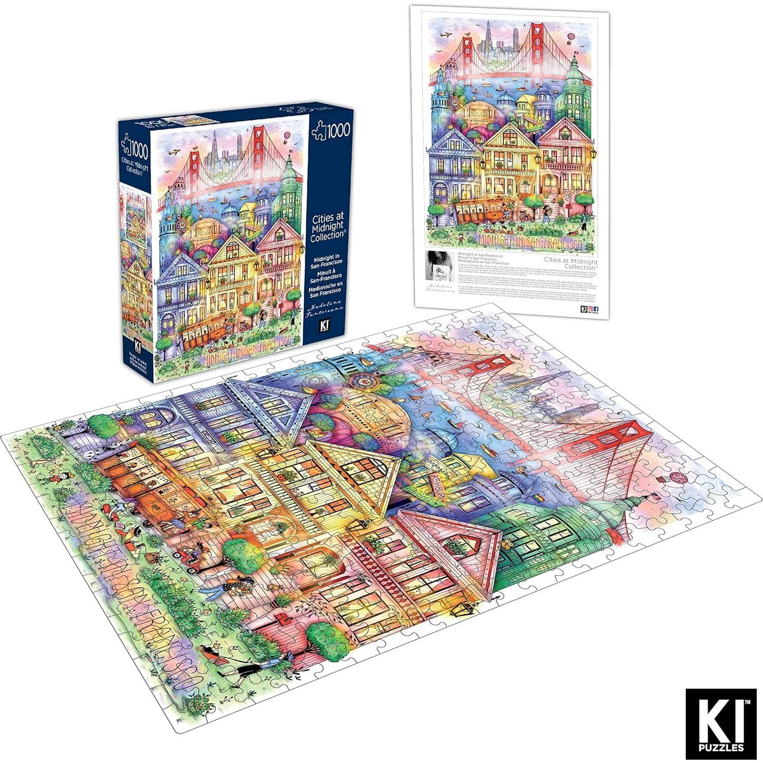 Rompecabezas 1000 Piezas Madalina Tantareanu San Francisco