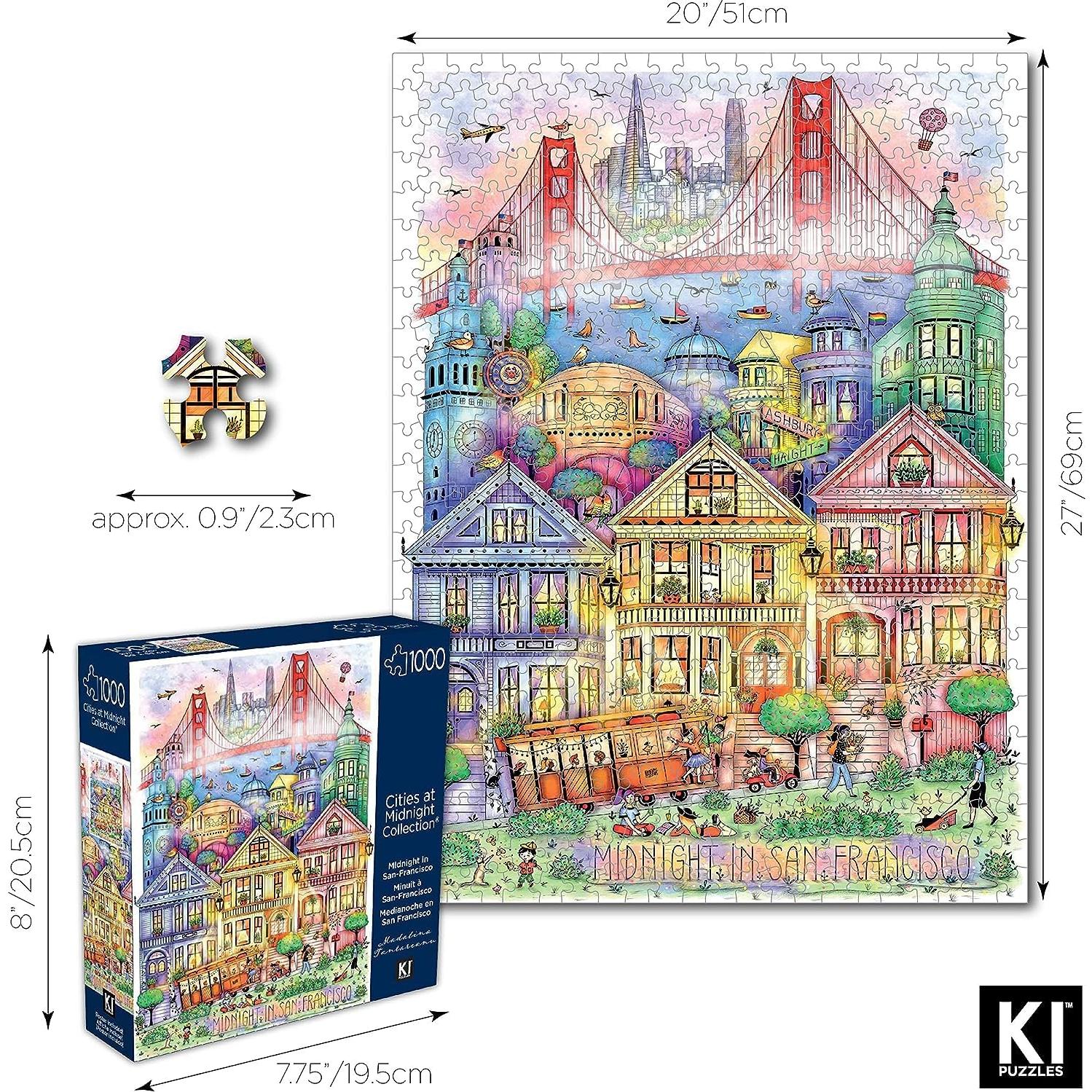 Rompecabezas 1000 Piezas Madalina Tantareanu San Francisco