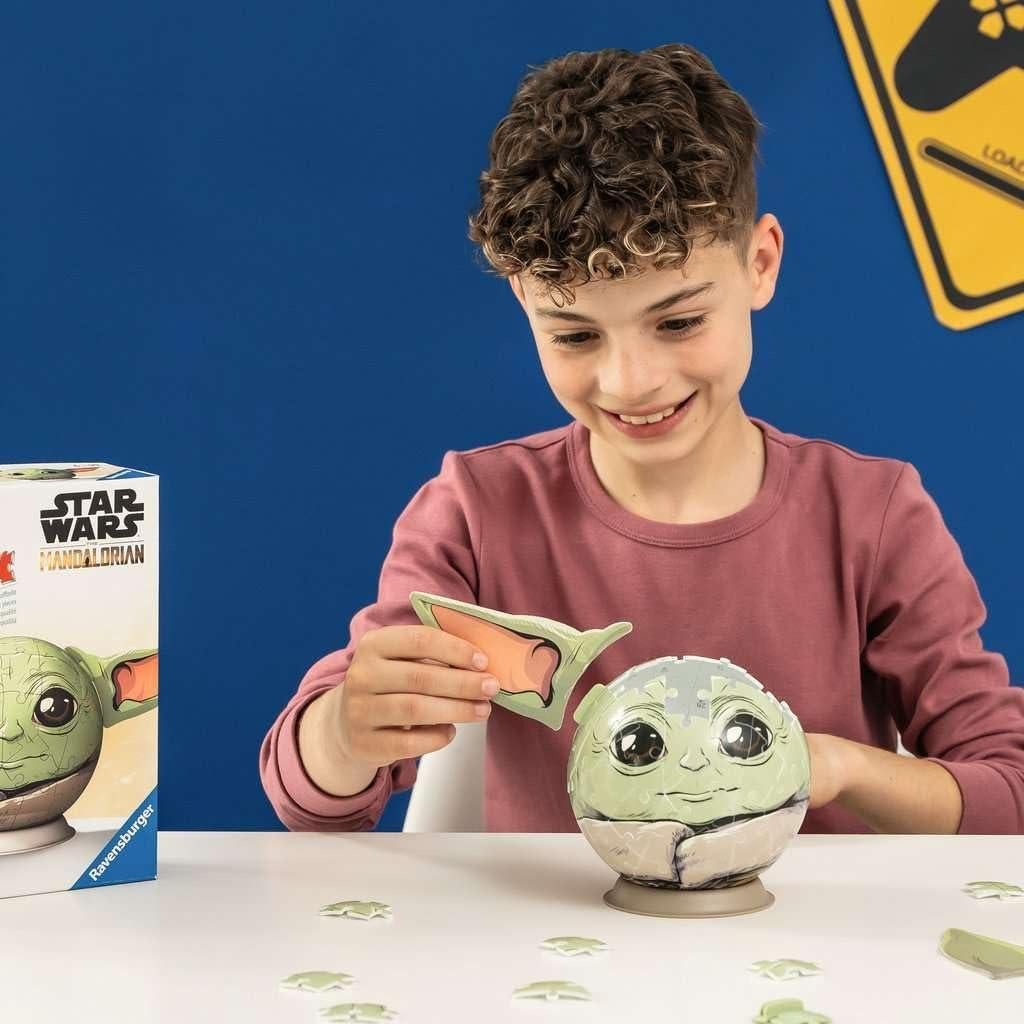Rompecabezas 3D Ravensburger Grogu Star Wars 72 Piezas 13 cm