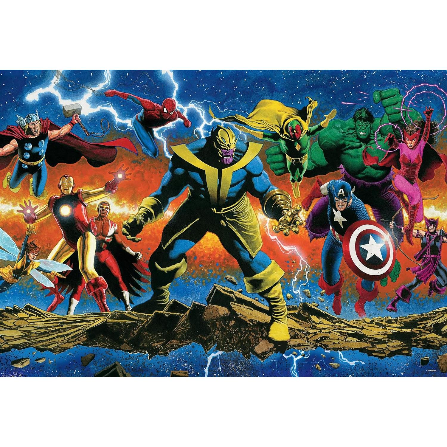 Rompecabezas 2000 Piezas Buffalo Games Marvel Thanos Legacy