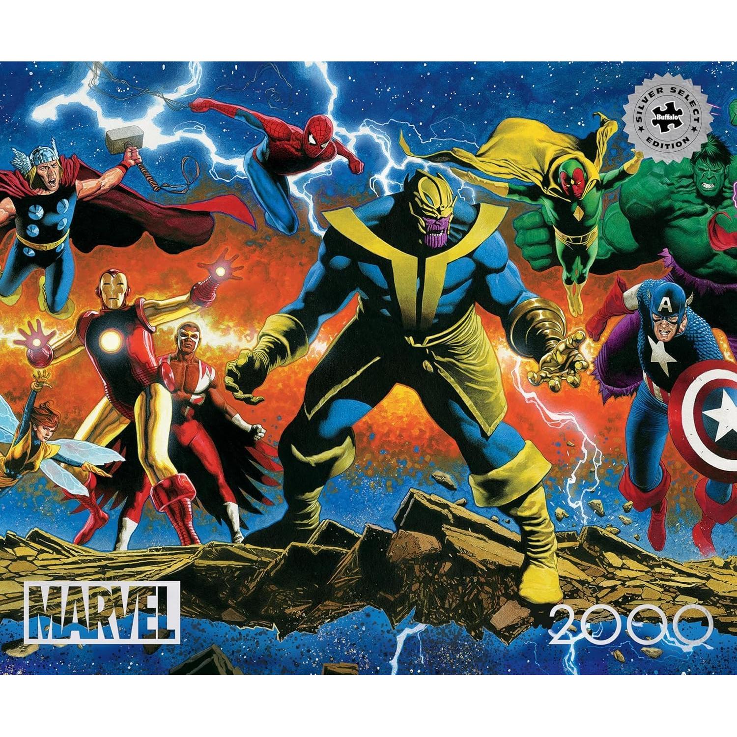 Rompecabezas 2000 Piezas Buffalo Games Marvel Thanos Legacy