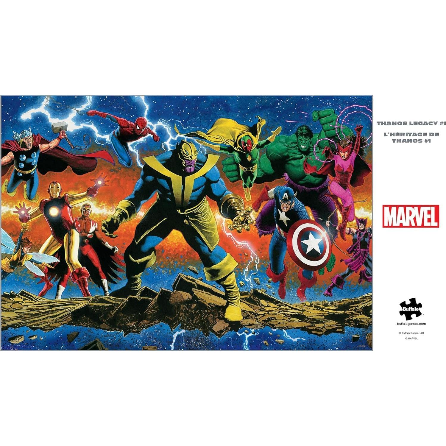 Rompecabezas 2000 Piezas Buffalo Games Marvel Thanos Legacy