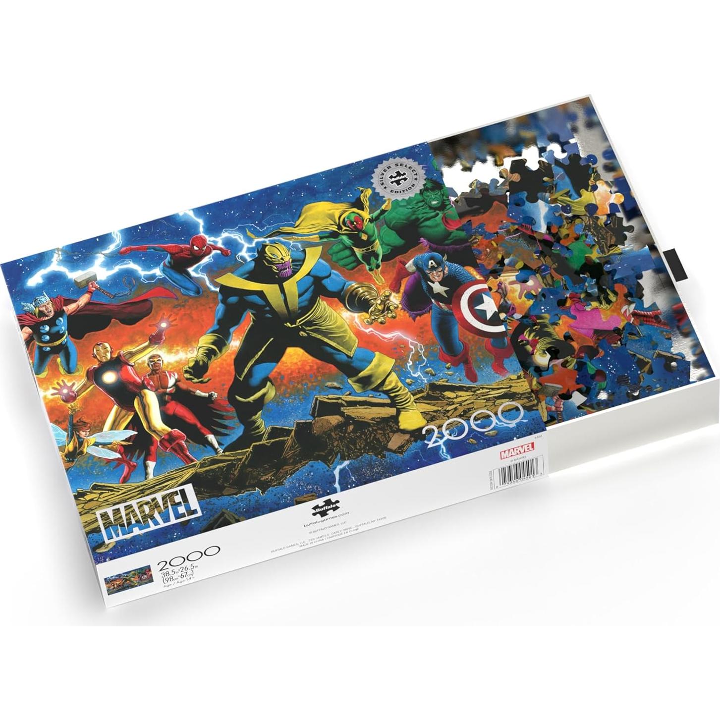 Rompecabezas 2000 Piezas Buffalo Games Marvel Thanos Legacy