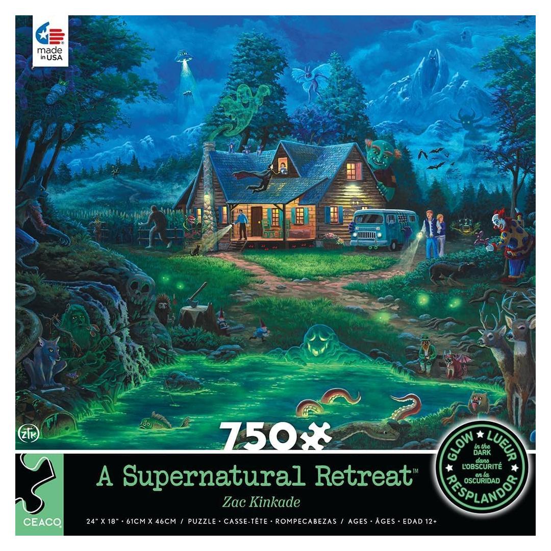 Rompecabezas Ceaco 750 Piezas Un Retiro Sobrenatural 61x46cm