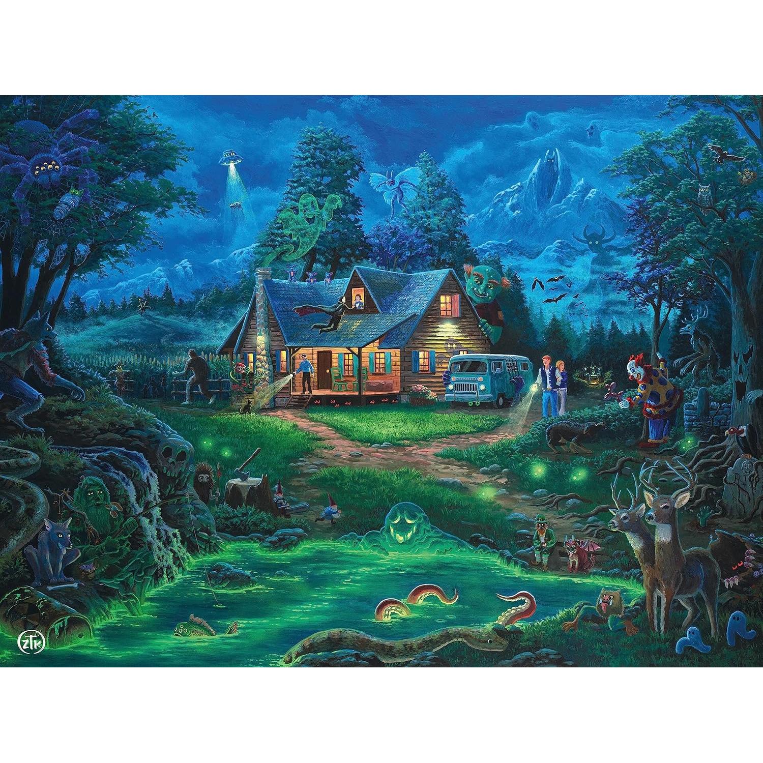 Rompecabezas Ceaco 750 Piezas Un Retiro Sobrenatural 61x46cm