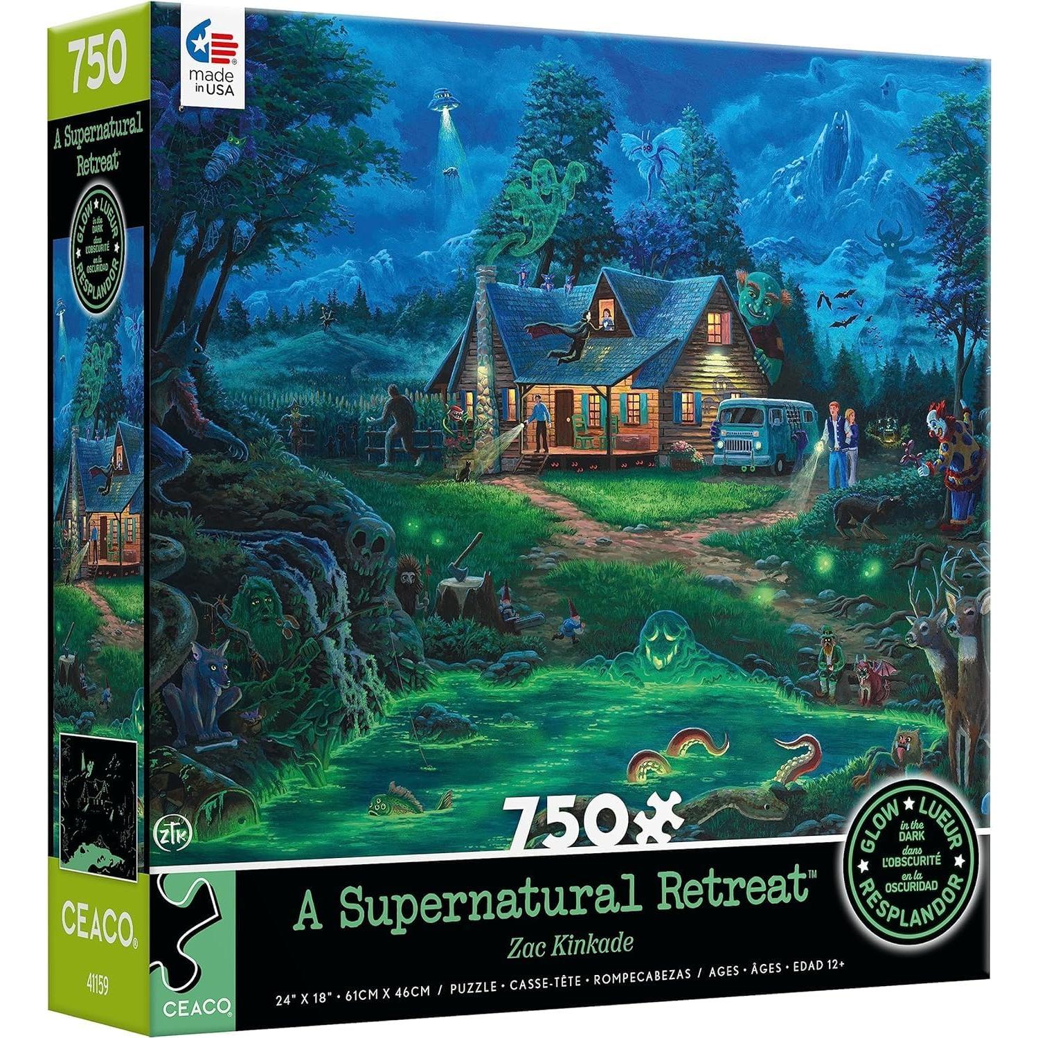 Rompecabezas Ceaco 750 Piezas Un Retiro Sobrenatural 61x46cm