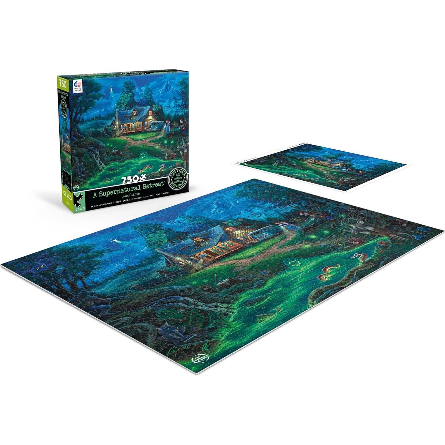 Rompecabezas Ceaco 750 Piezas Un Retiro Sobrenatural 61x46cm