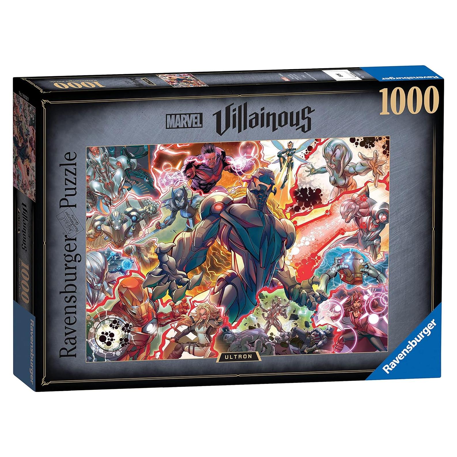 Rompecabezas Ravensburger Marvel Villainous Ultron 1000 Piezas