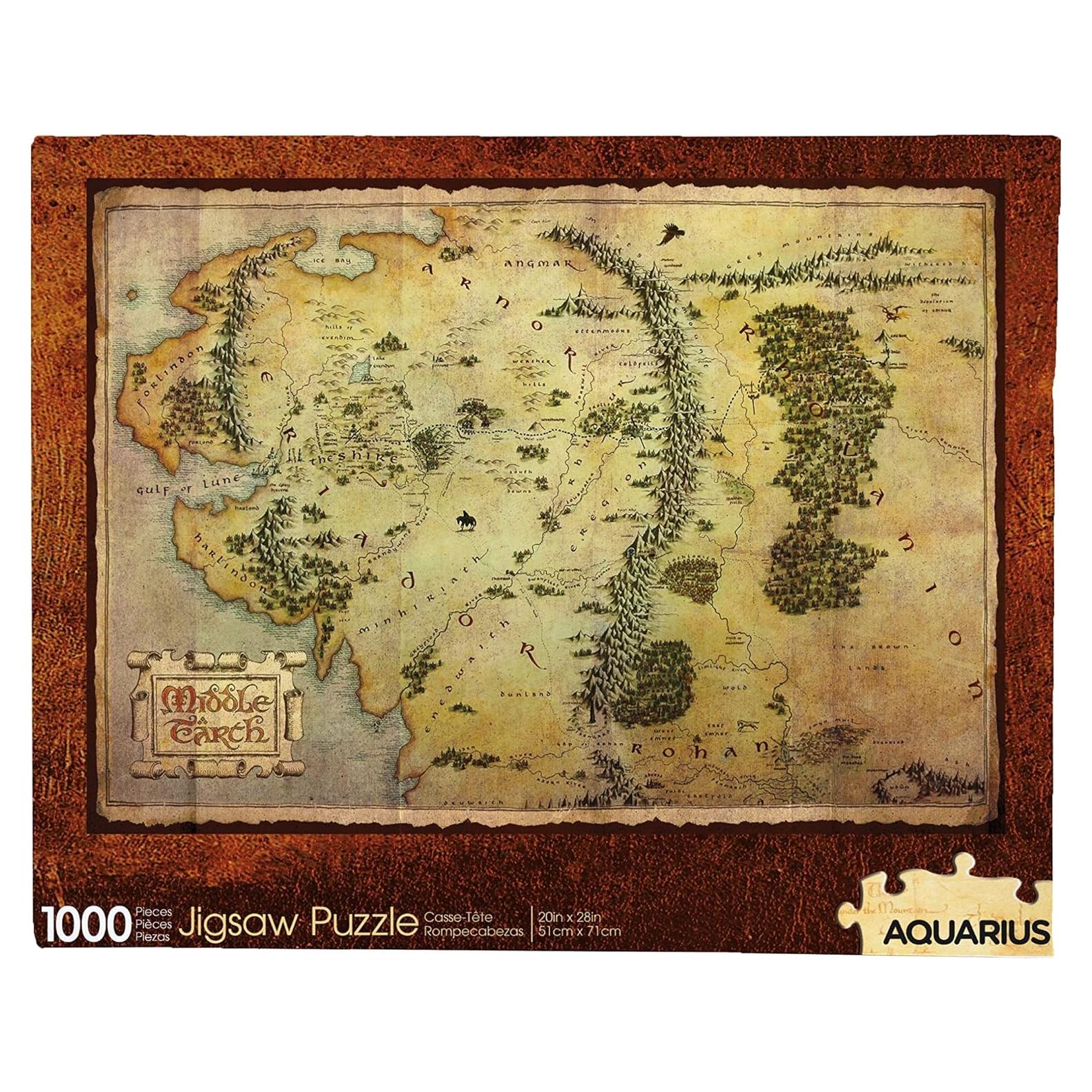 Rompecabezas 1000 Piezas El Hobbit Aquarius 50.8x71.1 cm