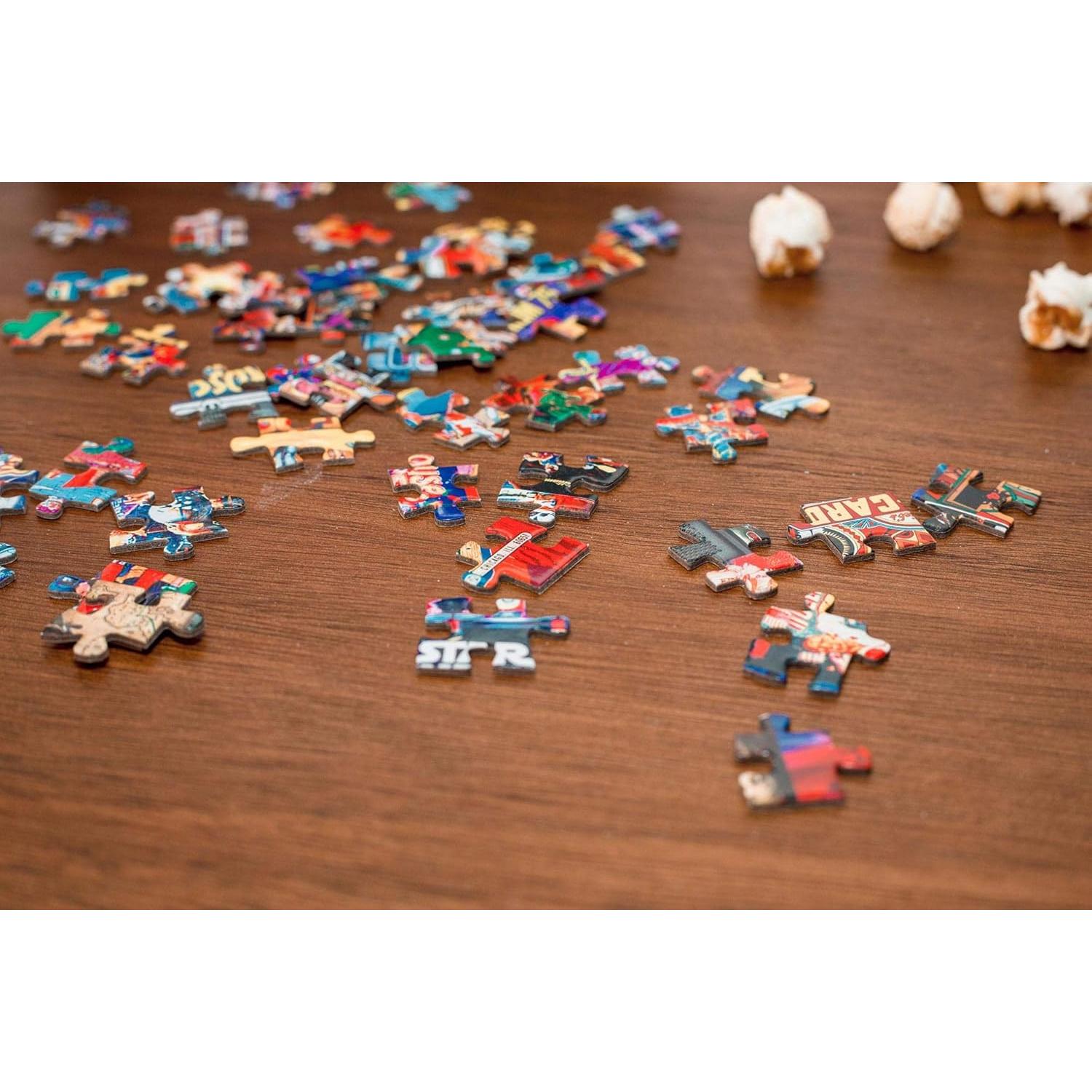 Rompecabezas Arcade Retro Pinball Toynk 1000 Piezas 71x51 cm