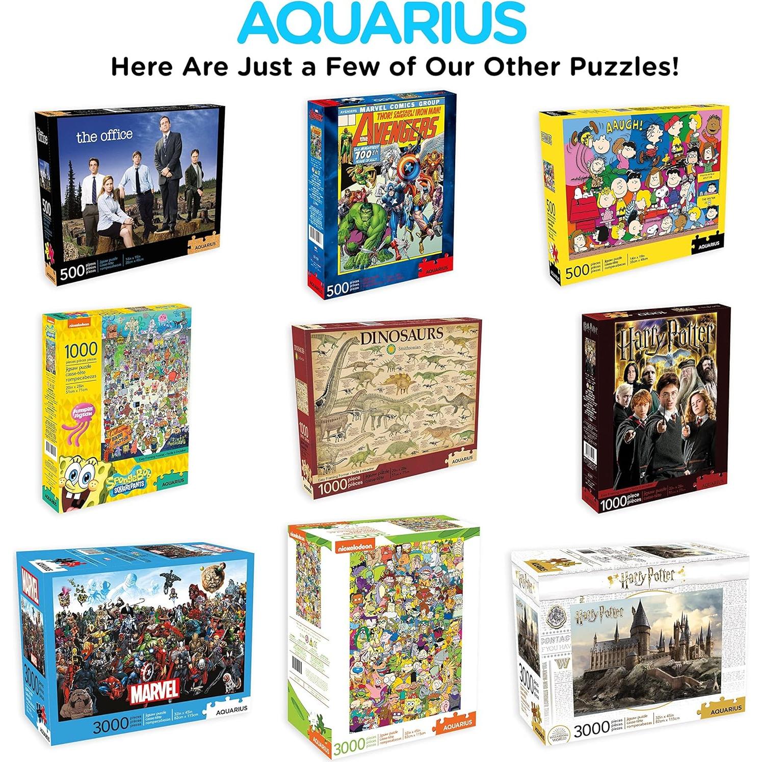 Rompecabezas AQUARIUS Marvel 500 Piezas 35.5x48.3 cm