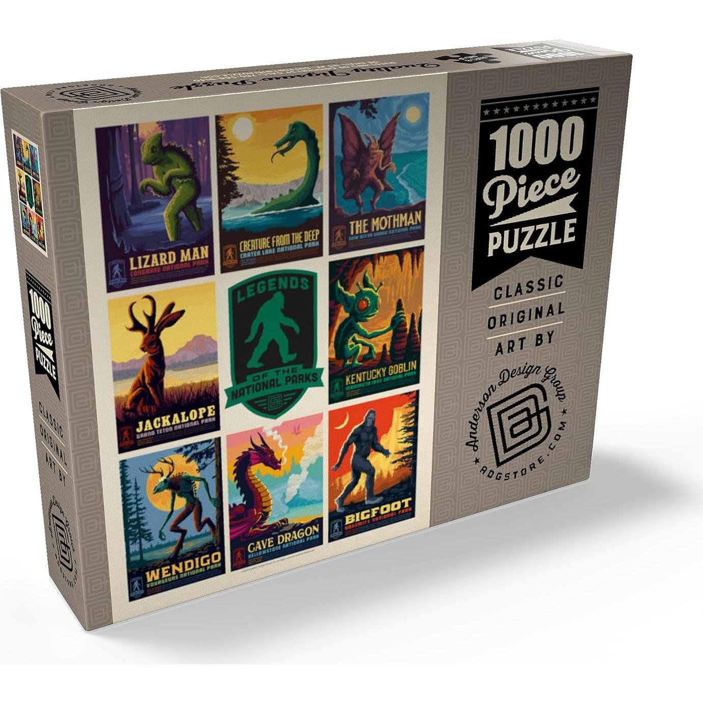 Rompecabezas 1000 Piezas MyPuzzle Leyendas Parques Nacionales