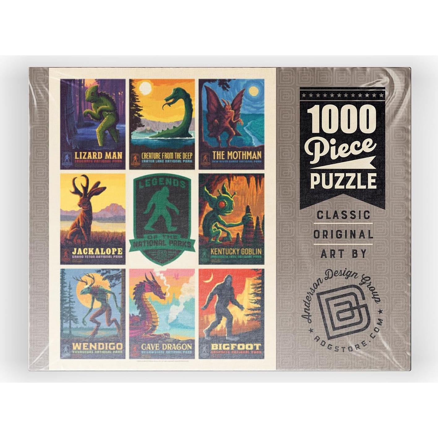 Rompecabezas 1000 Piezas MyPuzzle Leyendas Parques Nacionales