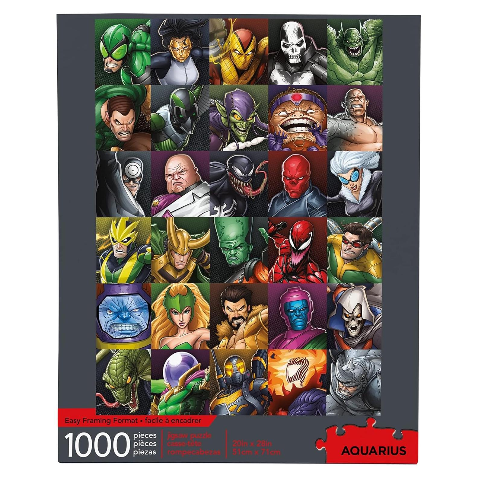 Rompecabezas 1000 Piezas Marvel Supervillanos Aquarius 50.8x71.1cm