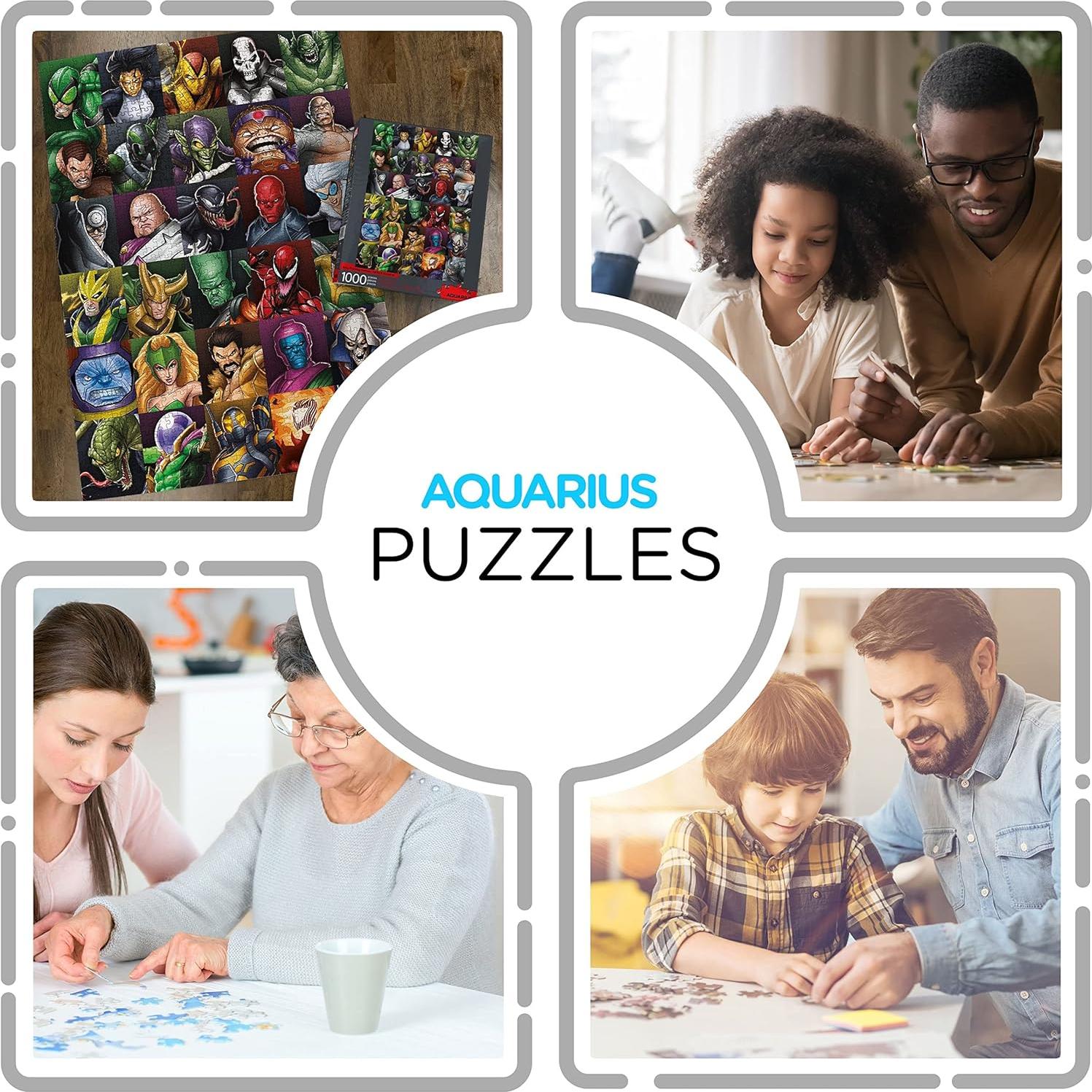 Rompecabezas 1000 Piezas Marvel Supervillanos Aquarius 50.8x71.1cm