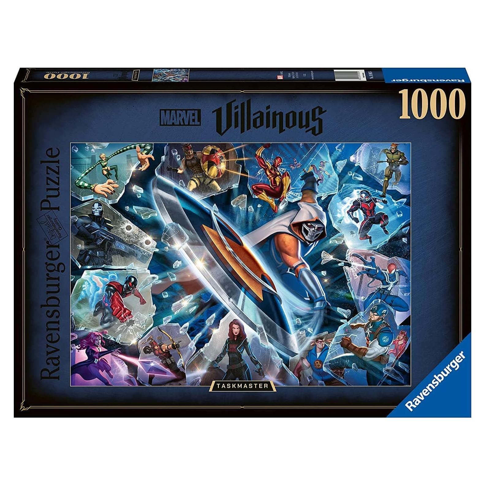 Rompecabezas Ravensburger Marvel Villainous Taskmaster 1000 Piezas