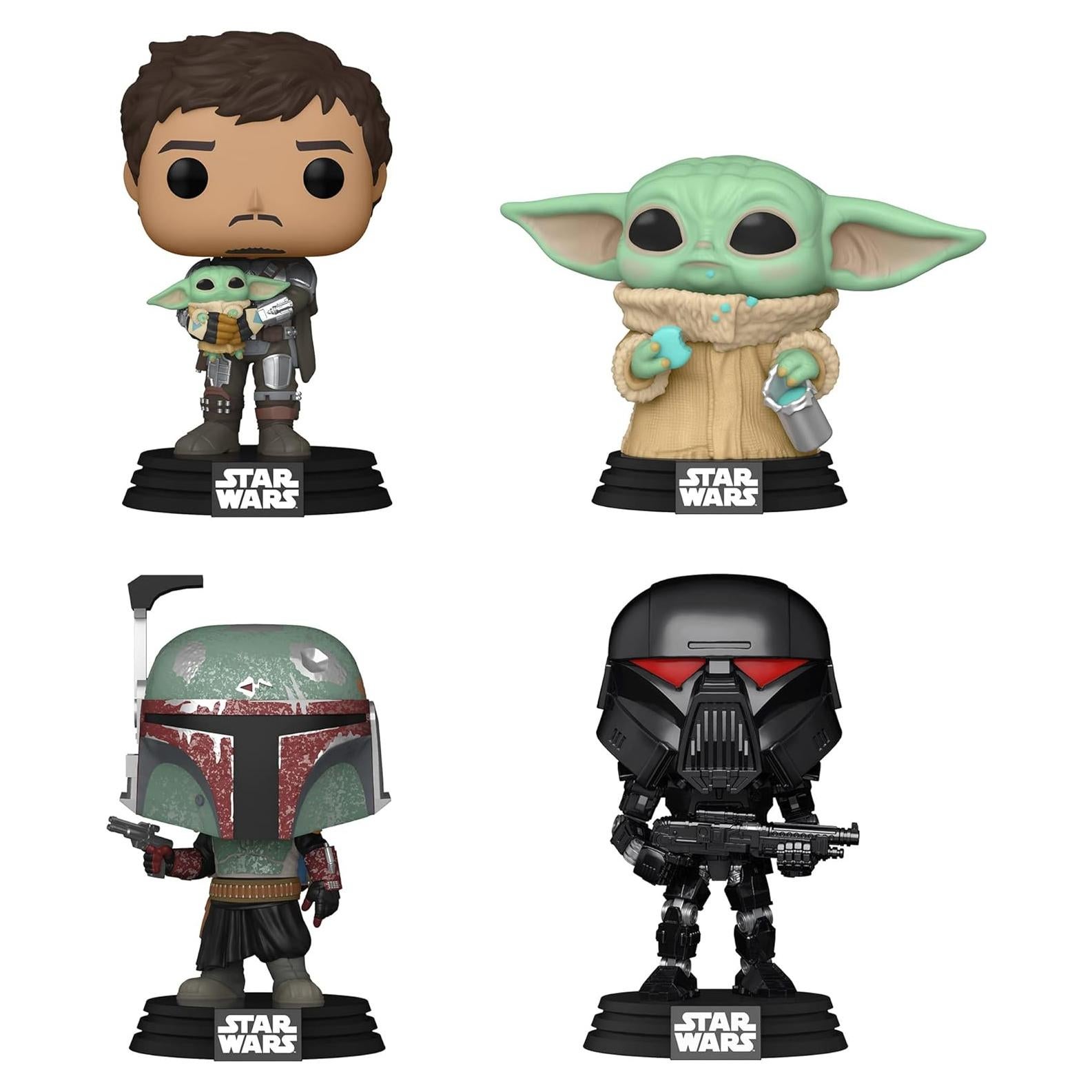 Funko POP Star Wars: Conjunto Coleccionista Boba Fett y Mando