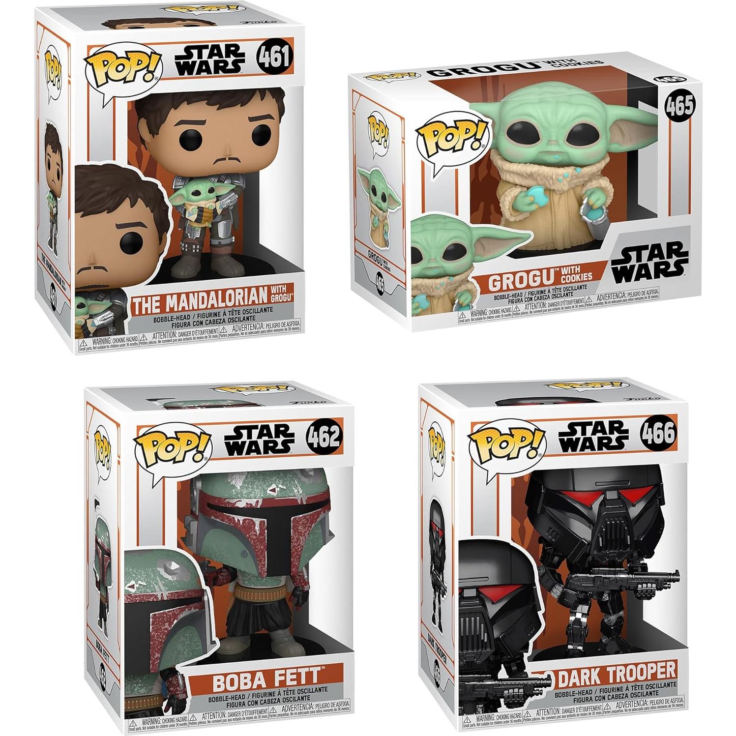 Funko POP Star Wars: Conjunto Coleccionista Boba Fett y Mando