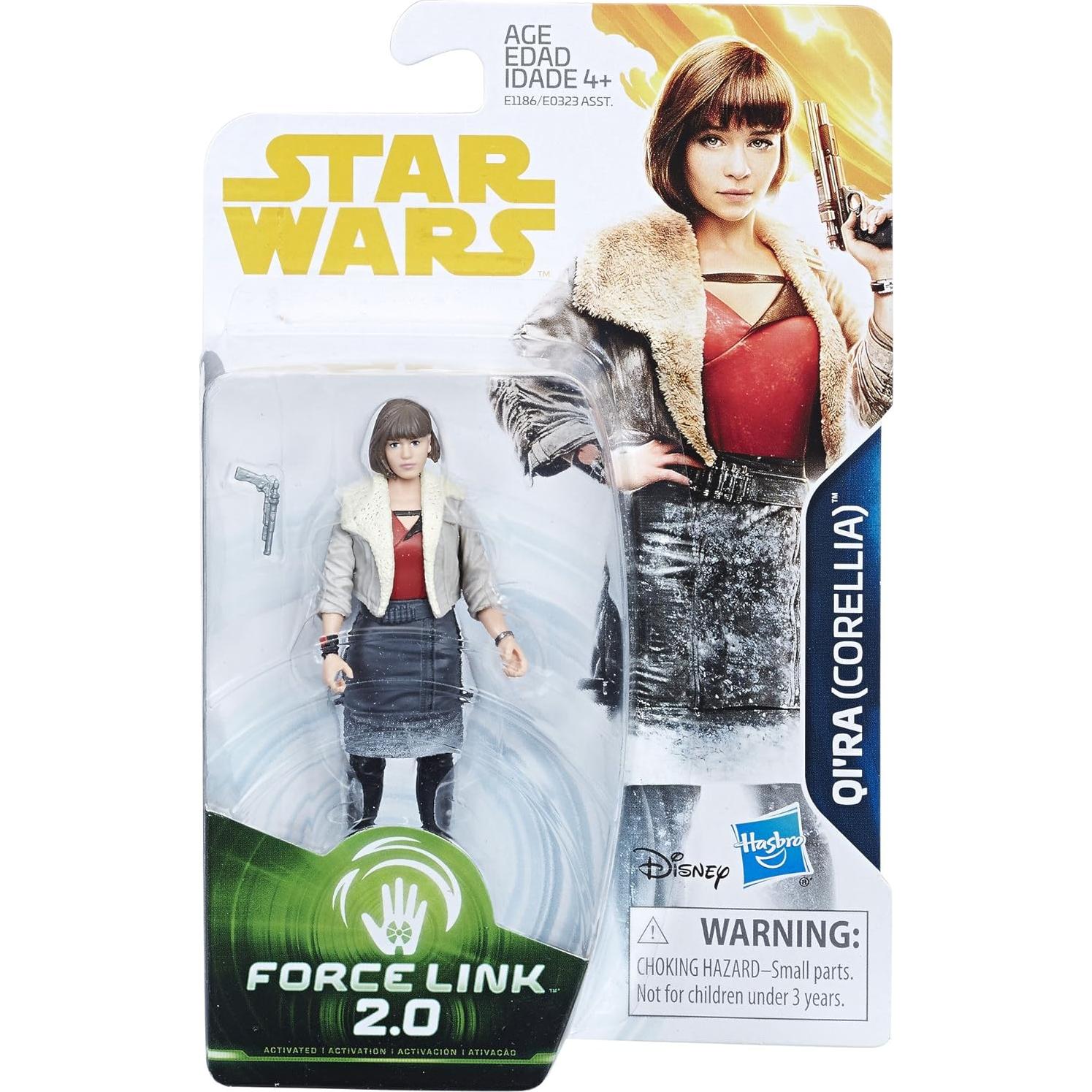 Figura de Acción Star Wars Qi'Ra 9.53 cm Force Link 2.0