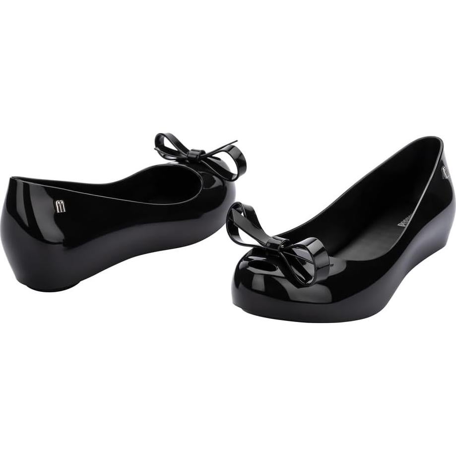 Melissa Ultragirl Bow II Flats Elegantes para Mujeres - Negro