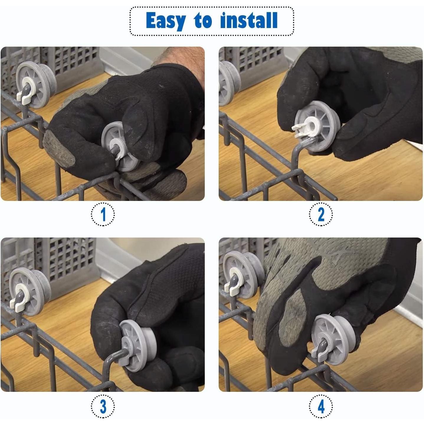 8 Ruedas Inferiores Lavavajillas Bosch AMI PARTS 3.6 cm