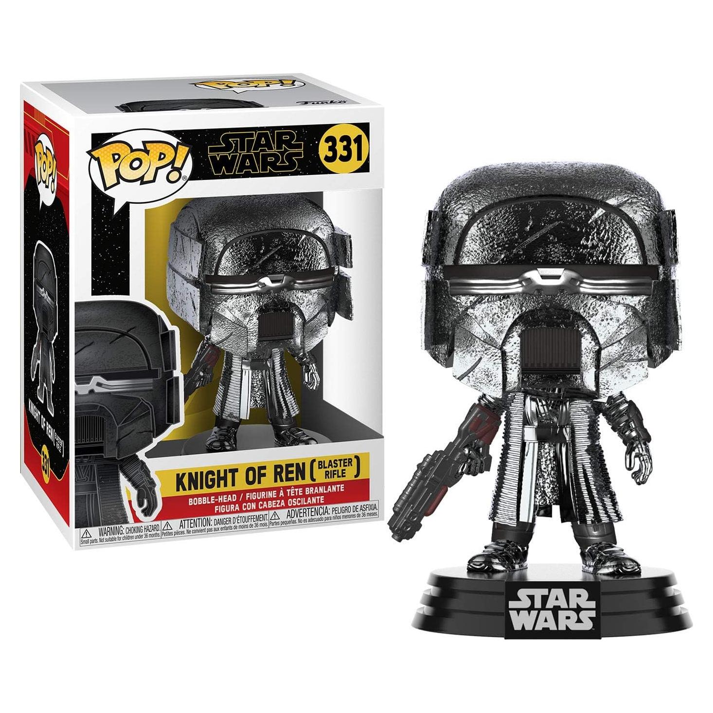 Funko Pop! Star Wars Caballeros de Ren Bláster Cromo 9.5cm