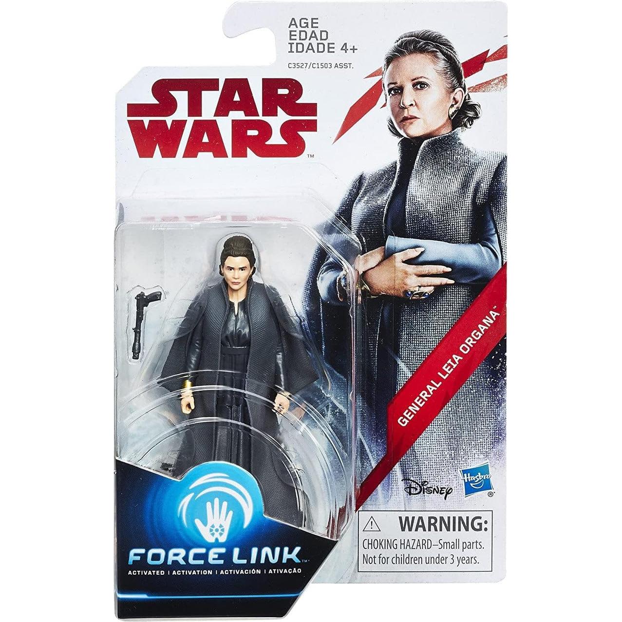 Figura Star Wars General Leia Organa 9.53 cm Force Link