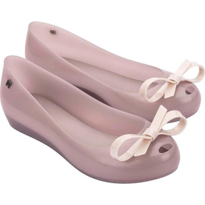 Melissa Ultragirl Bow II Beige - Flats Elegantes para Mujeres