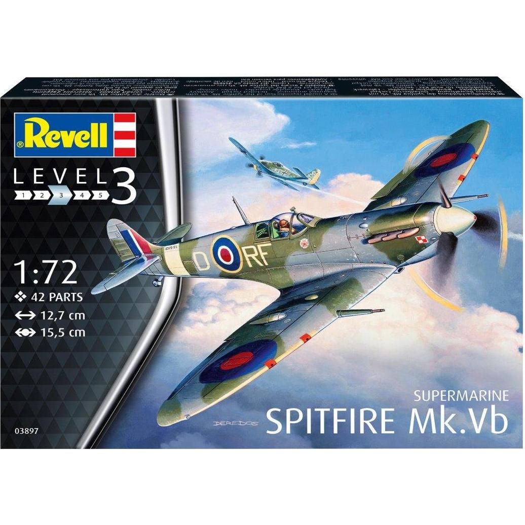 Kit de modelo Revell Supermarine Spitfire Mk.VB 1:72