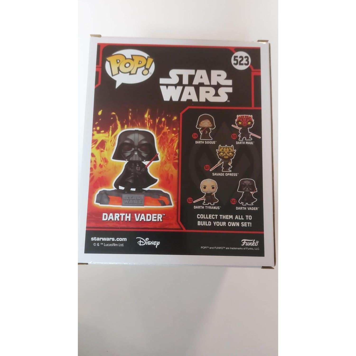 Funko Pop! Darth Vader Brilla en la Oscuridad Edición Especial