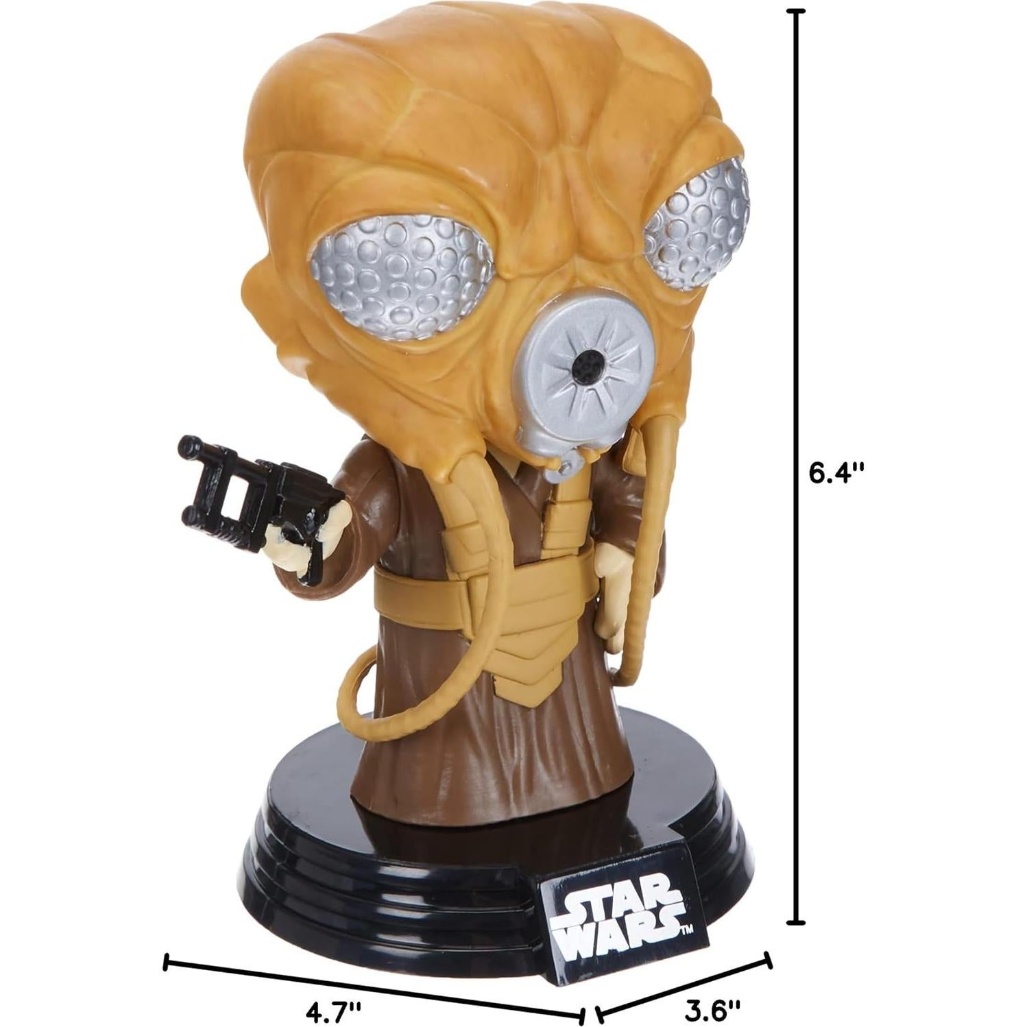 Figura Pop! Zuckuss Star Wars 10cm Funko Vinilo