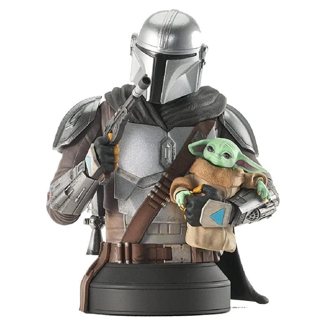 Bust exclusivo Diamond Select Toys Star Wars Mandalorian Grogu 15.24 cm