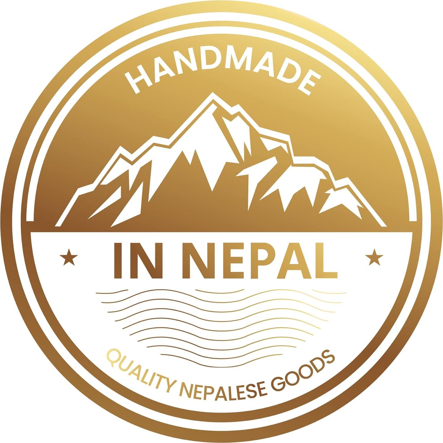 Cuenco Cantor Negro Luna en Sol Ohm Store 8.89 cm Hecho a Mano