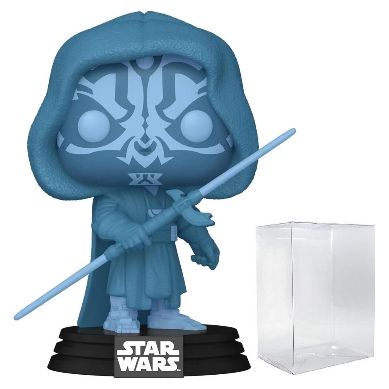 Figura Funko Pop! Darth Maul Holograma Brilla en la Oscuridad