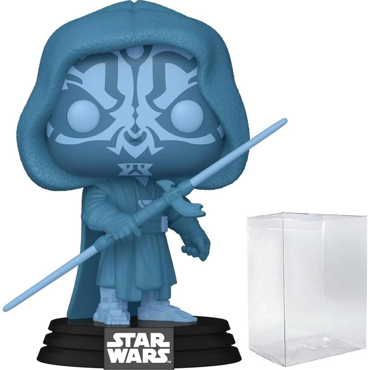 Figura Funko Pop! Darth Maul Holograma Brilla en la Oscuridad