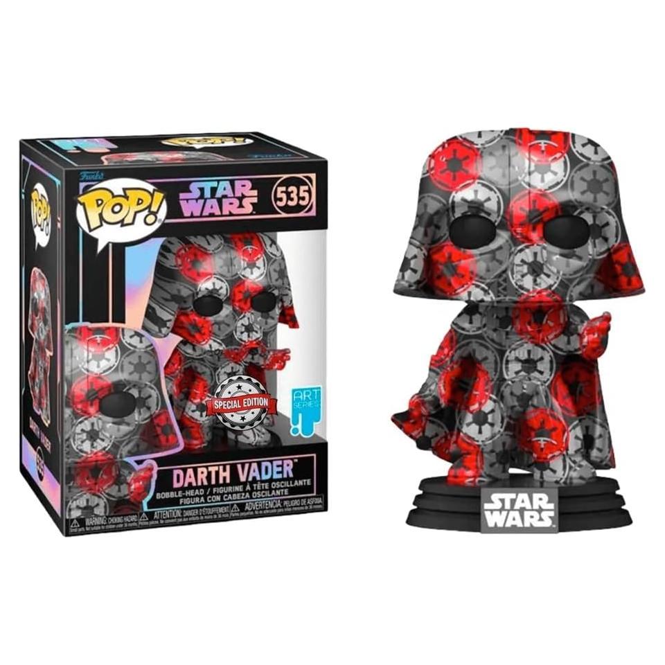 Figura de Vinilo Funko Star Wars Pop! Edición Especial Vader 9cm