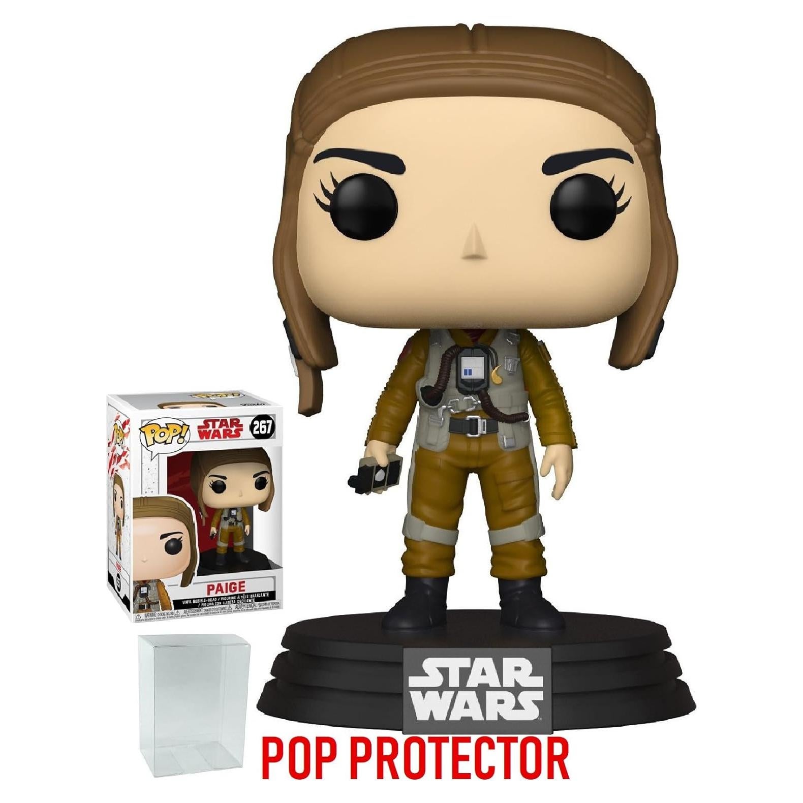 Funko Pop! Star Wars: Los Últimos Jedi - Figura Paige 9.5cm