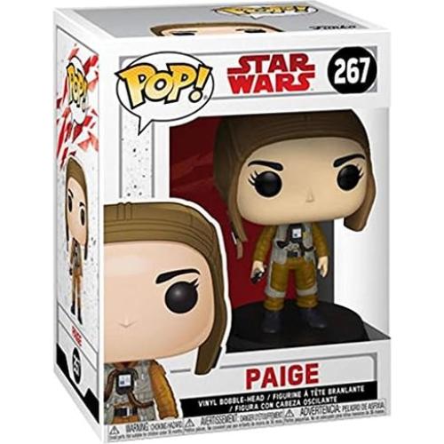 Funko Pop! Star Wars: Los Últimos Jedi - Figura Paige 9.5cm