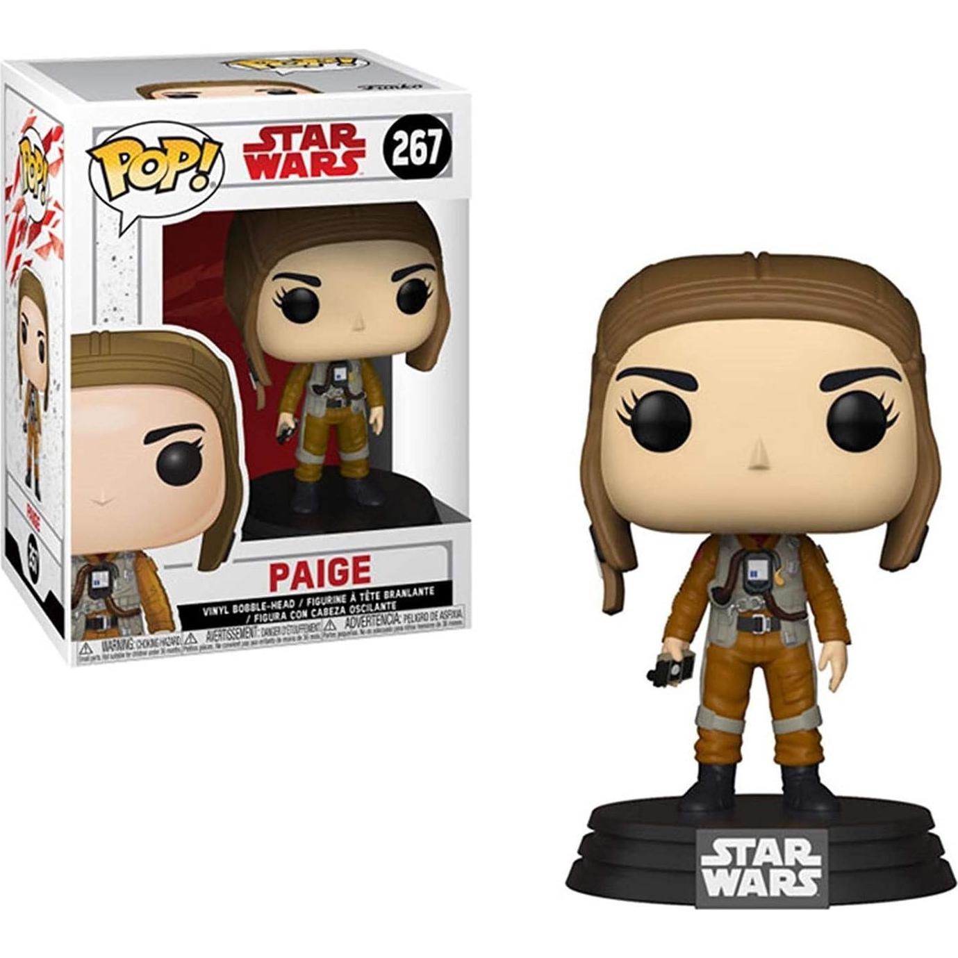 Funko Pop! Star Wars: Los Últimos Jedi - Figura Paige 9.5cm