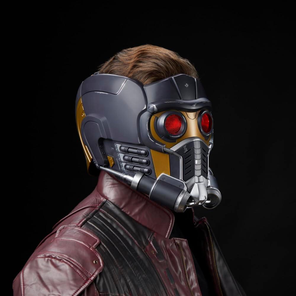 Casco Electrónico Star-Lord Marvel Legends 1:1 con Luz y Sonido