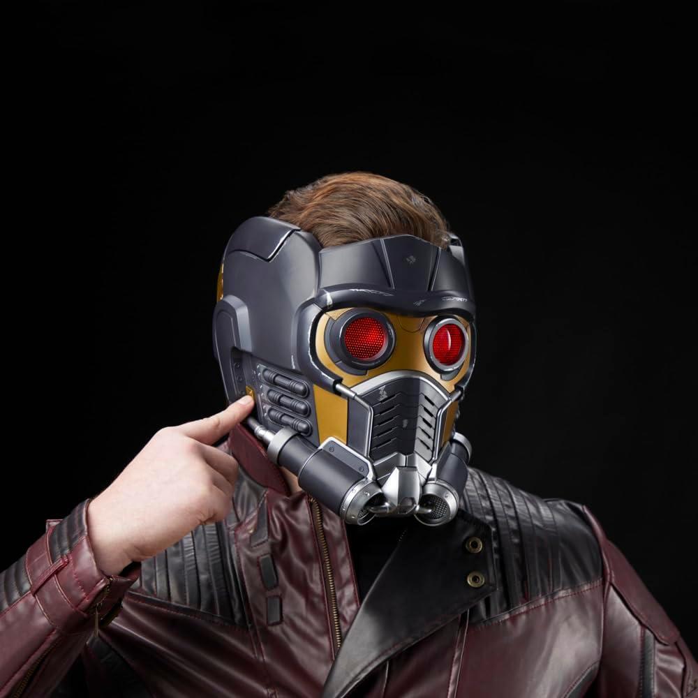 Casco Electrónico Star-Lord Marvel Legends 1:1 con Luz y Sonido