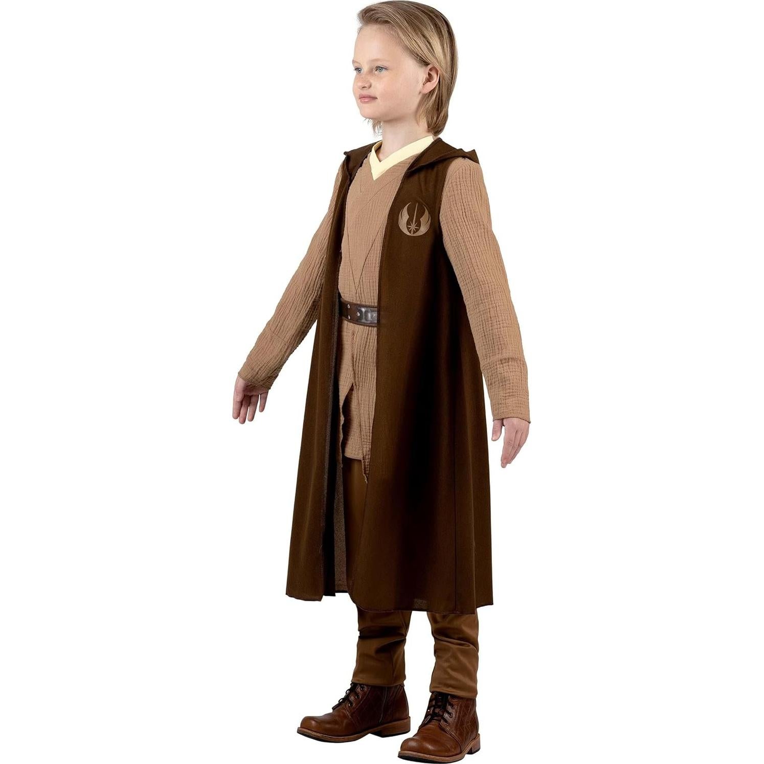 Disfraz Oficial Star Wars OBI-Wan Kenobi para Jóvenes - Túnica, Pantalones y Capa