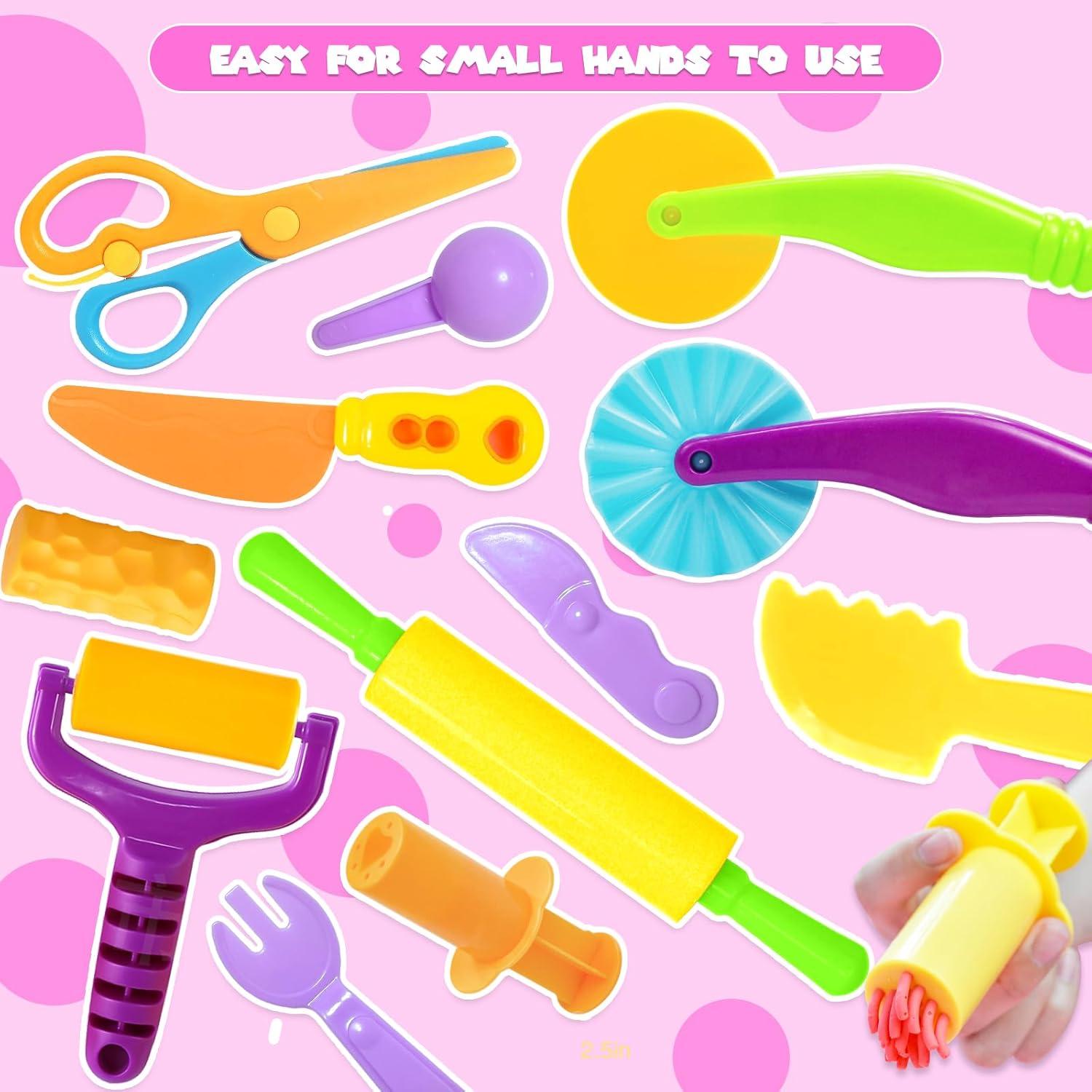 Juego de Herramientas de Plastilina AWNOGKUE 18 Piezas