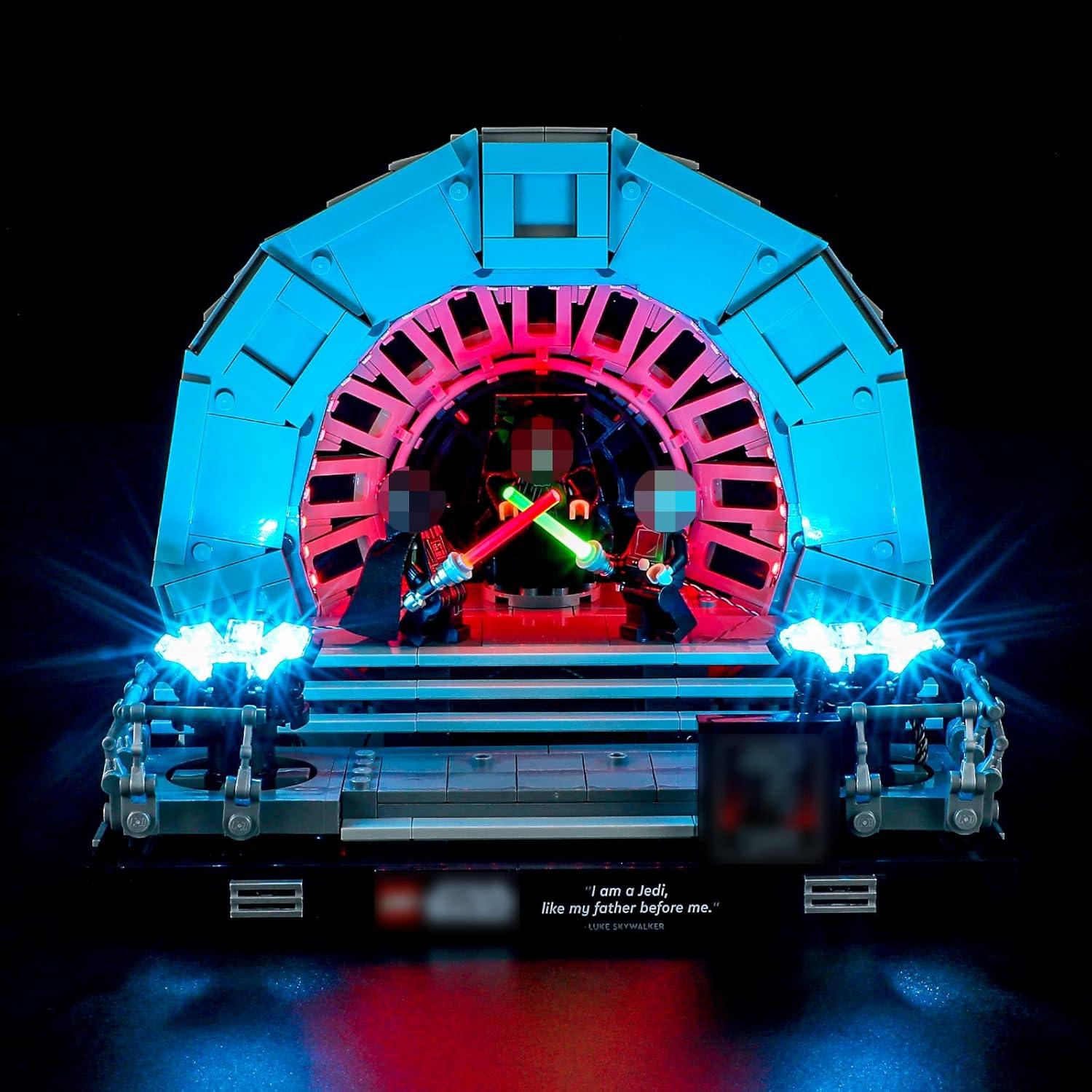 Kit de Iluminación LED BRIKSMAX para LEGO 75352 Sala del Trono