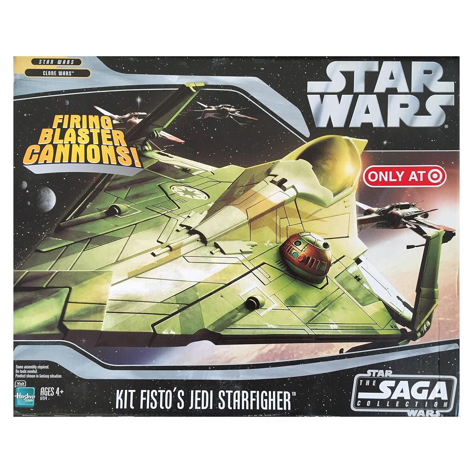 Caza Estelar Jedi Kit Fisto Hasbro 32.8x26.4x10.7 cm