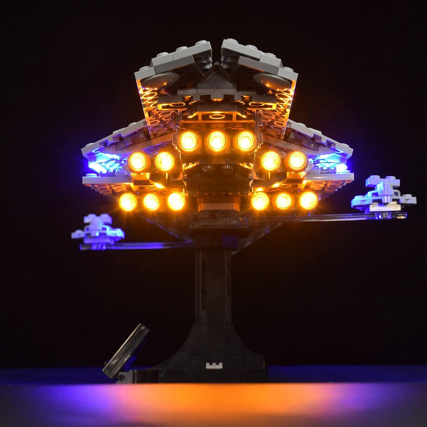 Kit de Iluminación LED LightGo para Lego 75356 Destructor Estelar