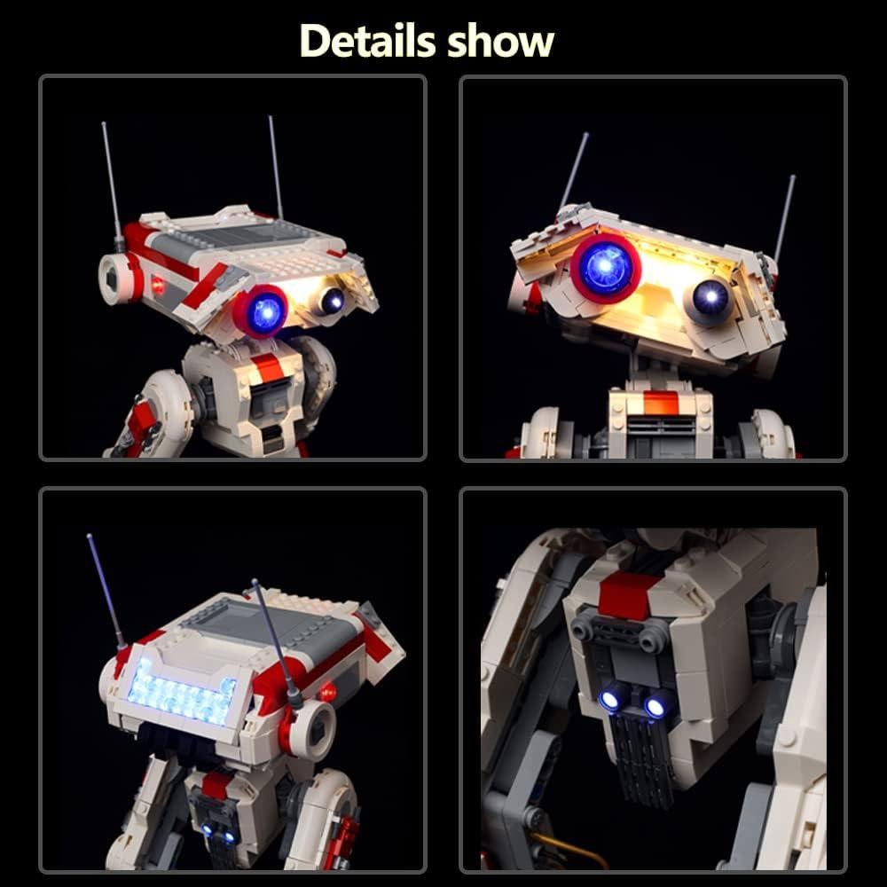 Kit de Iluminación LED Kyglaring para Lego Star Wars BD-1